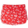 Kindershorts mit Kordelzug Rot 140