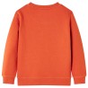 Kinder-Sweatshirt Orange 140