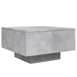 Couchtisch Betongrau 55x55x31 cm Holzwerkstoff