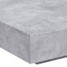 Couchtisch Betongrau 100x100x31 cm Holzwerkstoff