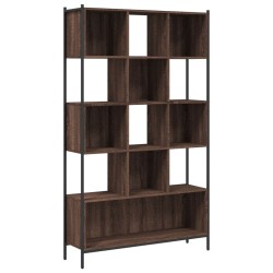 Bücherregal Braun Eichen-Optik 102x28x172 cm Holzwerkstoff