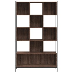 Bücherregal Braun Eichen-Optik 102x28x172 cm Holzwerkstoff