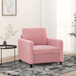 Sessel Rosa 60 cm Samt