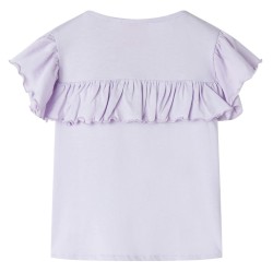 Kinder-T-Shirt Lila 116