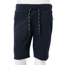 Kindershorts mit Kordelzug Marineblau 128