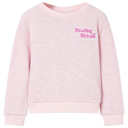 Kinder-Sweatshirt Helllila 128