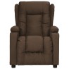 Relaxsessel Braun Stoff