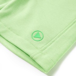 Kindershorts Fluo-Grün 140