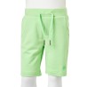 Kindershorts Fluo-Grün 140