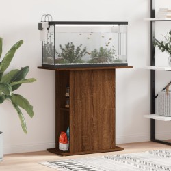 Aquariumständer Braun Eichen-Optik 75x36x72,5 cm Holzwerkstoff