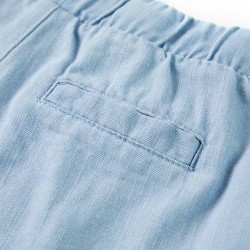 Kindershorts Helles Jeansblau 140