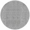 Shaggy-Teppich PAMPLONA Hochflor Modern Grau Ø 240 cm