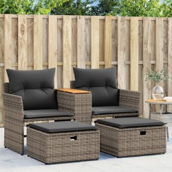 Gartensofa 2-Sitzer mit...