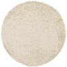 Teppich Shaggy Hochflor Modern Golden Ø 100 cm