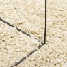 Teppich Shaggy Hochflor Modern Golden Ø 100 cm