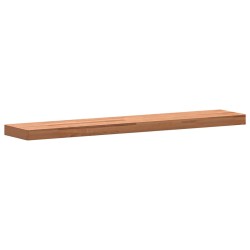 Wandregal 100x20x4 cm Massivholz Buche