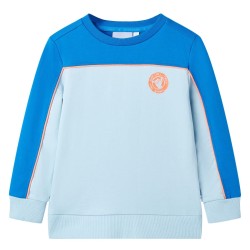 Kinder-Sweatshirt Knallblau...