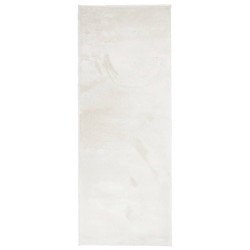 Teppich OVIEDO Kurzflor Beige 80x200 cm