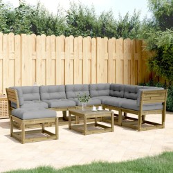 7-tlg. Garten-Lounge-Set...