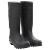 Gummistiefel Schwarz Größe 46 PVC