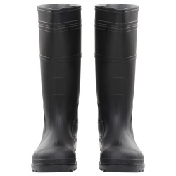 Gummistiefel Schwarz Größe 46 PVC