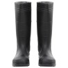 Gummistiefel Schwarz Größe 46 PVC