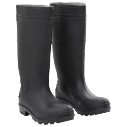 Gummistiefel Schwarz Größe 39 PVC