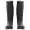 Gummistiefel Schwarz Größe 39 PVC