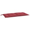 Gartenbank-Auflage Weinrot 110x50x7 cm Oxford-Gewebe