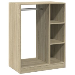 Kleiderschrank Sonoma-Eiche 77x48x102 cm Holzwerkstoff