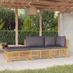 3-tlg. Garten-Lounge-Set...