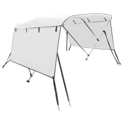 3-Bow Bimini-Top mit Seitenteilen 183x(137-152)x137 cm