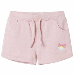 Kindershorts mit Kordelzug Hellrosa 104