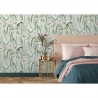 DUTCH WALLCOVERINGS Tapete Flamingo Mintgrün