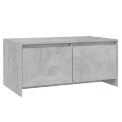 Couchtisch Betongrau 90x50x41,5 cm Holzwerkstoff