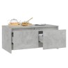 Couchtisch Betongrau 90x50x41,5 cm Holzwerkstoff