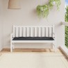 Gartenbank-Auflage Melange Anthrazit 150x50x7 cm Stoff