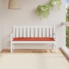 Gartenbank-Auflage Melange Rot 150x50x7 cm Stoff