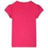 Kinder-T-Shirt Knallrosa 92