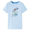 Kinder-T-Shirt Hellblau 128