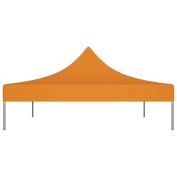 Partyzelt-Dach 4,5x3 m Orange 270 g/m²