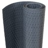 Balkon-Sichtschutz Anthrazit 500x80 cm Poly Rattan