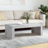 Couchtisch Betongrau 102x50x36 cm Holzwerkstoff