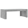 Couchtisch Betongrau 102x50x36 cm Holzwerkstoff