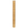 Balkon-Sichtschutz Hellbraun 400x90 cm Poly Rattan