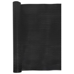 Balkon-Sichtschutz Schwarz 300x100 cm Poly Rattan