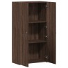 Aktenschrank Braun Eichen-Optik 60x32x115 cm Holzwerkstoff