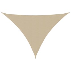 Sonnensegel Oxford-Gewebe Dreieckig 4x5x6,4 m Beige