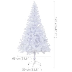 Künstlicher Weihnachtsbaum Beleuchtung Kugeln 120cm 230 Zweige