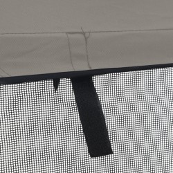 3-Bow Bimini-Top mit Mesh-Seitenteilen 183x(185-198)x137 cm